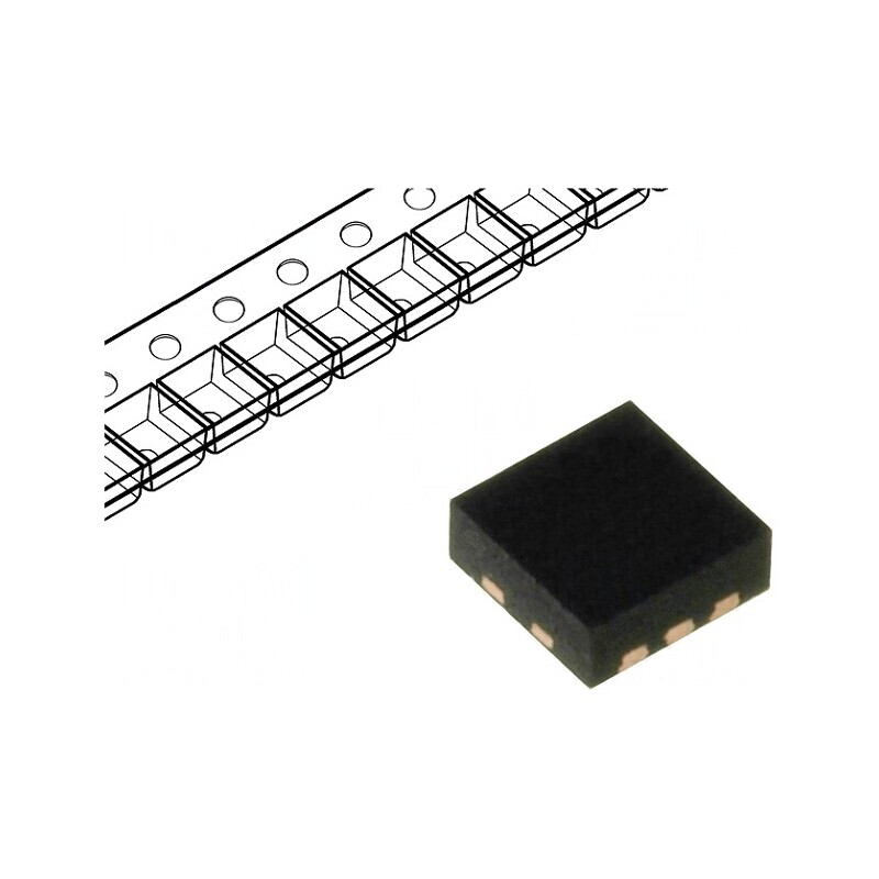 Driver/Senzor Temperatură -40÷125°C 1,9÷3,6V DFN6 SMD | Electronic-mag.ro | Componente Electronice