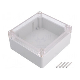 Carcasă Universală cu Bucșă din Alamă 115x125x58mm | Electronic-mag.ro | Componente Electronice
