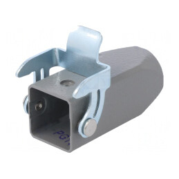 Carcasă pentru conectori HDC D3A cablu drept | Electronic-mag.ro | Componente Electronice