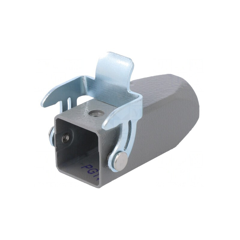 Carcasă pentru conectori HDC D3A cablu drept | Electronic-mag.ro | Componente Electronice