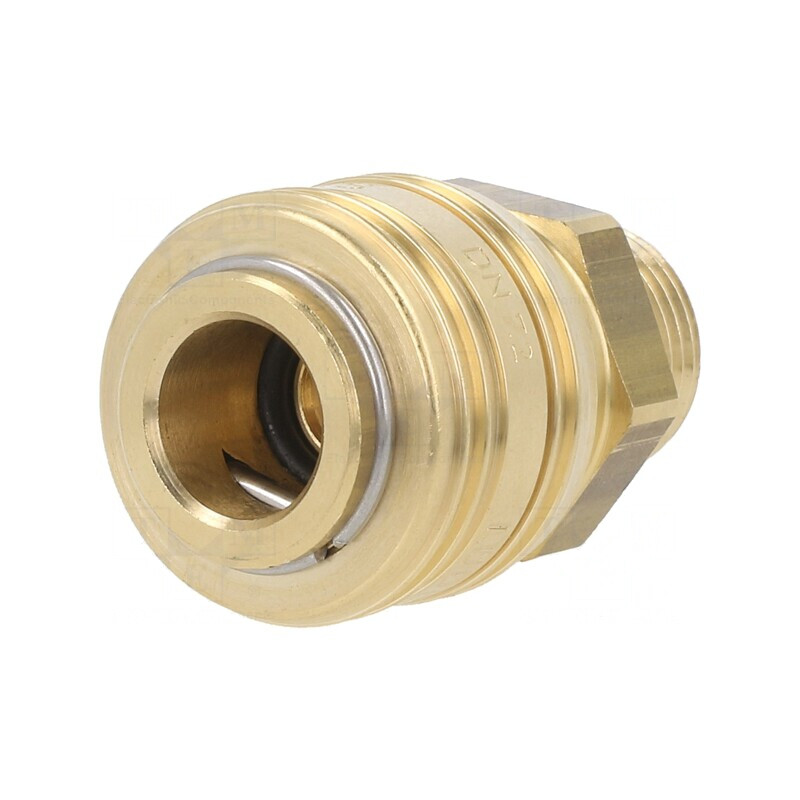 Conector rapid alamă G 3/8 41mm 35bar | Electronic-mag.ro | Componente Electronice Conector rapid alamă G 3/8 41mm 35bar | Electronic-mag.ro | Componente Electronice