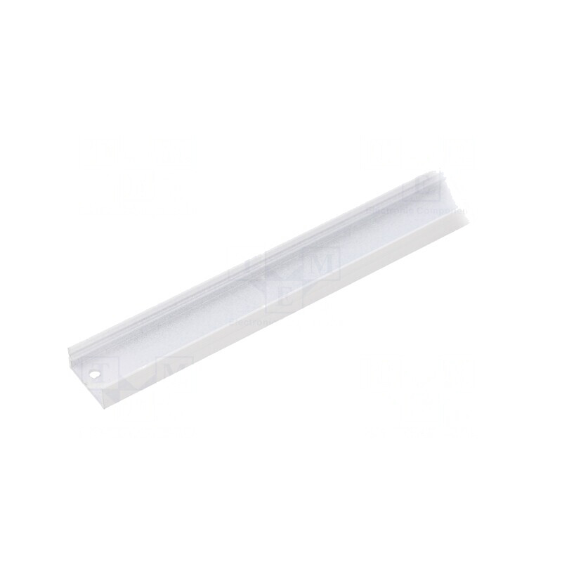 Profil aluminiu de suprafață pentru module LED albă 2m BEGTON12 | Electronic-mag.ro | Componente Electronice