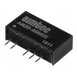 Convertor DC/DC 2W 5V/-5V SIP7 | Electronic-mag.ro | Componente Electronice
