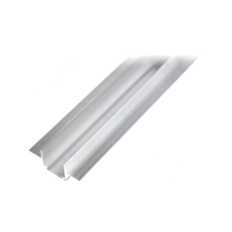 Profi Profil Aluminiu Încăstrat 2m pentru Module LED | Electronic-mag.ro | Componente Electronice