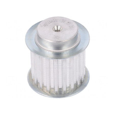 Roată de curea T5 aluminiu 25mm 36mm 31mm | Electronic-mag.ro | Componente Electronice