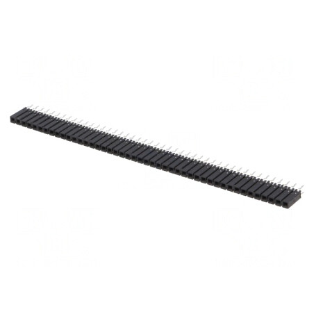 Soclu pini mamă 45 trecere 2,54mm THT | Electronic-mag.ro | Componente Electronice