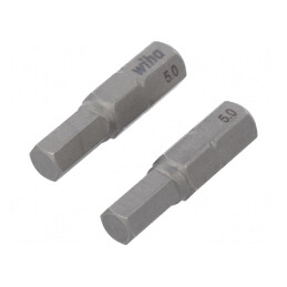 Set 2 Capete Șurubelniță Imbus HEX 5mm 25mm | Electronic-mag.ro | Componente Electronice