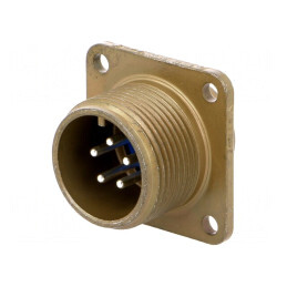 Conector circular aluminiu 14S 97 | Electronic-mag.ro | Componente Electronice