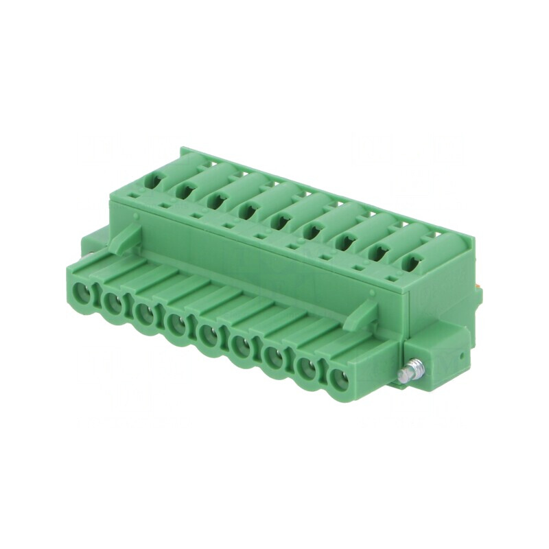 Regletă de Conexiuni Deconectabilă 5,08mm 9 Piste Dreaptă Mufă | Electronic-mag.ro | Componente Electronice