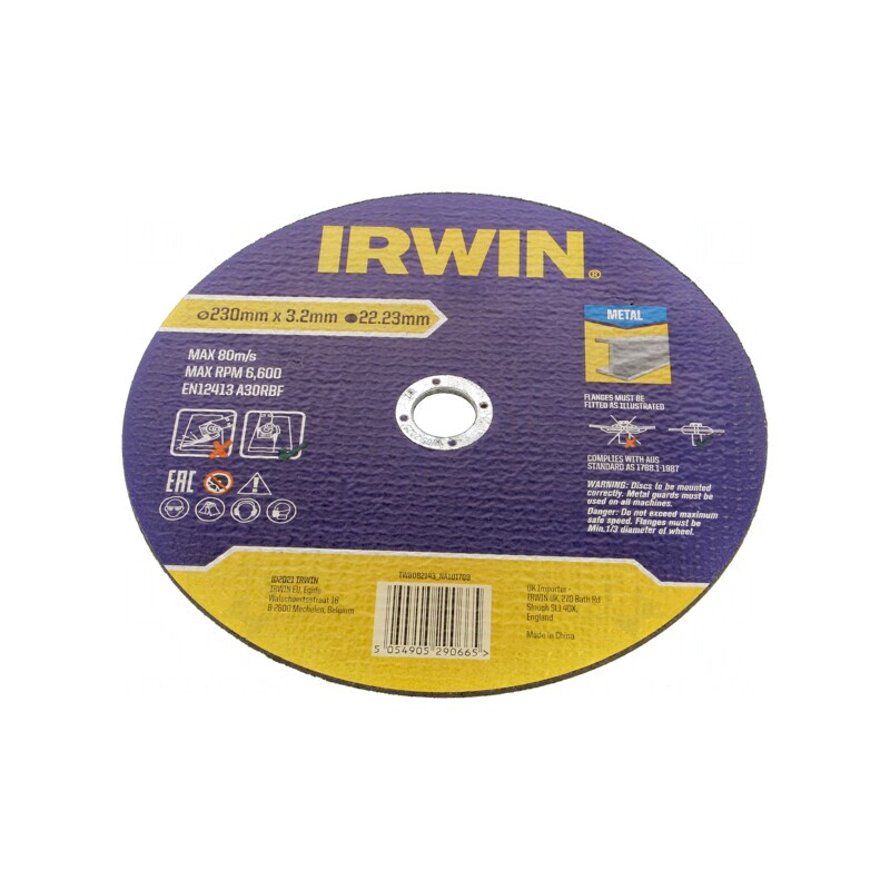 Disc de tăiere metal/oțel Ø230mm Ø22,23mm | Electronic-mag.ro | Componente Electronice
