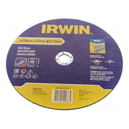 Disc de tăiere metal/oțel Ø230mm Ø22,23mm | Electronic-mag.ro | Componente Electronice
