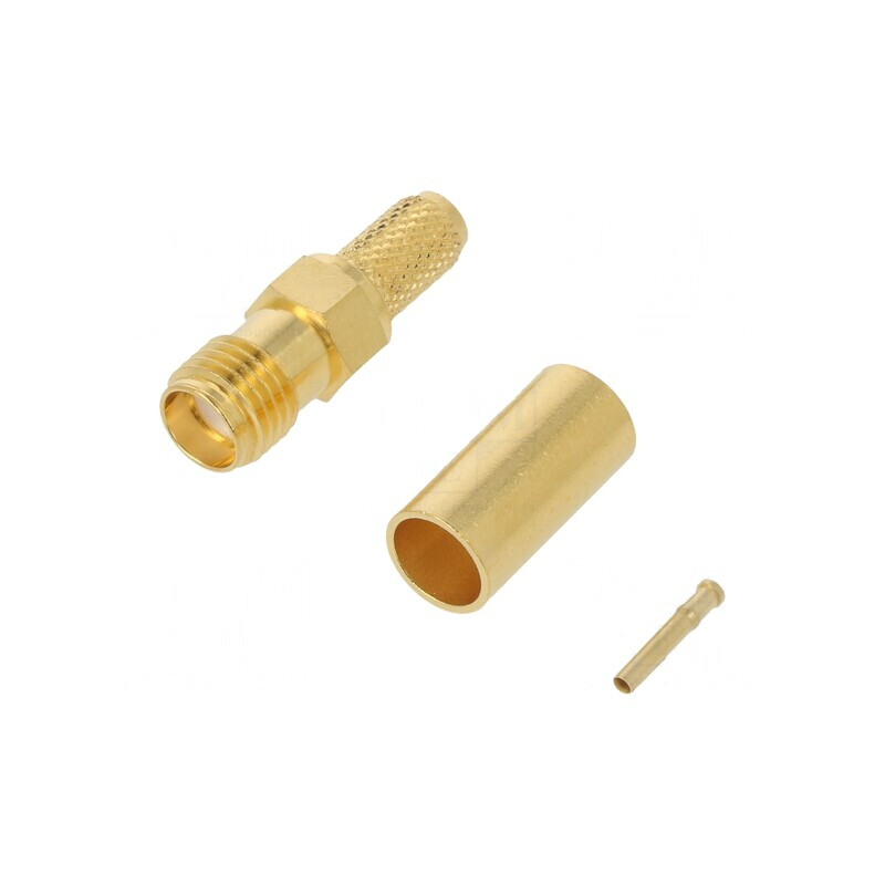 Mufă SMA Mamă Drept 50Ω RG58C/U Crimpat Pe Cabluri PTFE | Electronic-mag.ro | Componente Electronice Mufă SMA Mamă Drept 50Ω RG58C/U Crimpat Pe Cabluri PTFE | Electronic-mag.ro | Componente Electronice