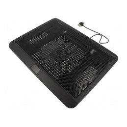 Suport de răcire notebook USB negru 0,4m | Electronic-mag.ro | Componente Electronice