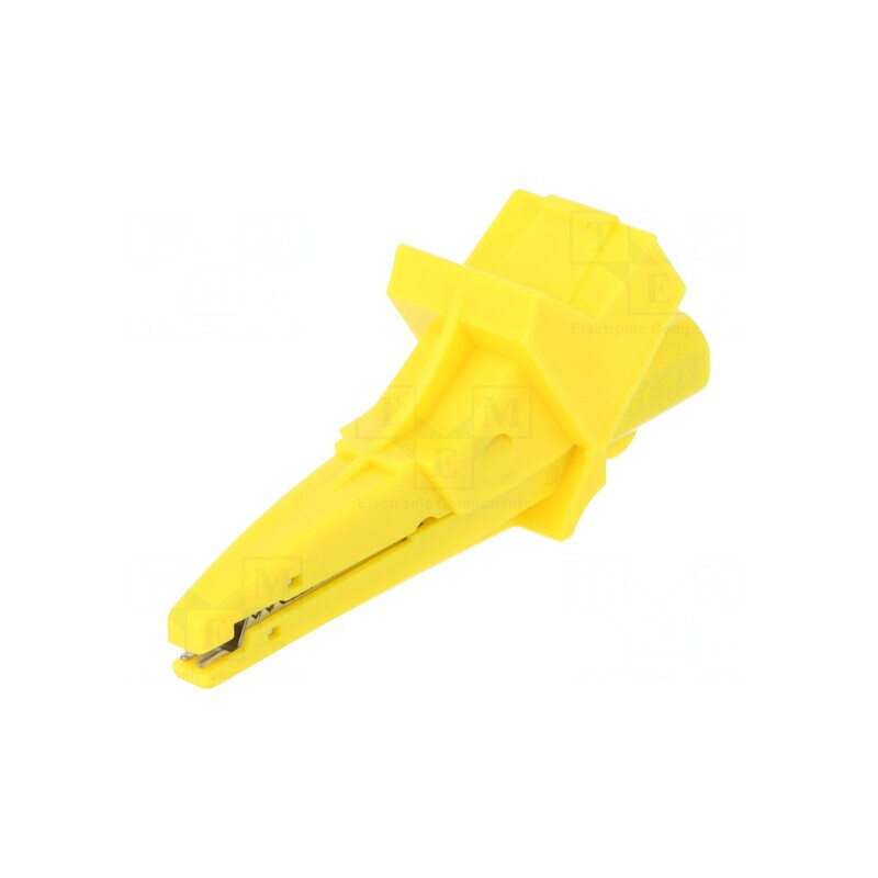 Bornă crocodil galbenă 12A 600VDC 4mm | Electronic-mag.ro | Componente Electronice Bornă crocodil galbenă 12A 600VDC 4mm | Electronic-mag.ro | Componente Electronice