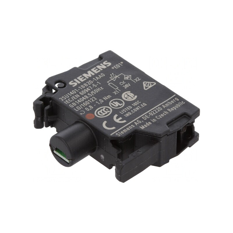Element de iluminare LED frontală 22mm 3SU1.5 | Electronic-mag.ro | Componente Electronice