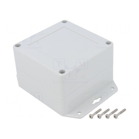 Carcasă Universală Policarbonat IP65 90x90x60mm | Electronic-mag.ro | Componente Electronice