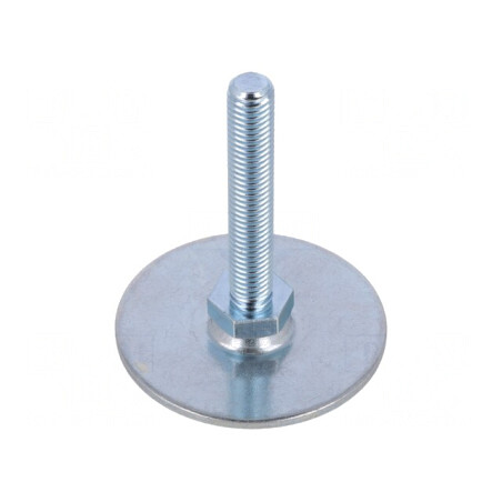 Picioruș Reglabil Oțel 60mm M10 | Electronic-mag.ro | Componente Electronice