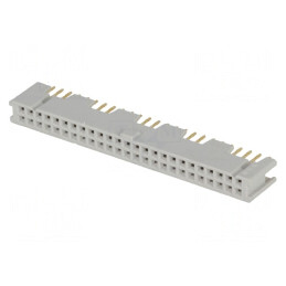 Soclu IDC Mamă 50-Pin 2,54mm Aurit THT | Electronic-mag.ro | Componente Electronice