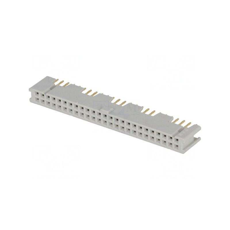 Soclu IDC Mamă 50-Pin 2,54mm Aurit THT | Electronic-mag.ro | Componente Electronice