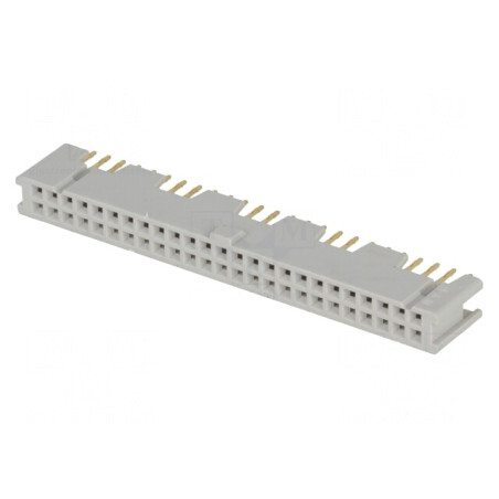 Soclu IDC Mamă 50-Pin 2,54mm Aurit THT | Electronic-mag.ro | Componente Electronice