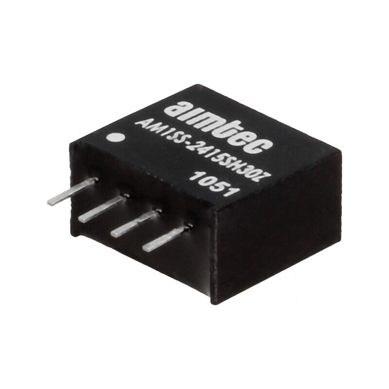 Convertor DC/DC 1W 21.6-26.4V la 15V 67mA | Electronic-mag.ro | Componente Electronice