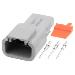 Conector Crimpat ATM 3 PIN Tată-Cablu | Electronic-mag.ro | Componente Electronice