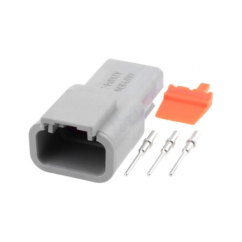 Conector Crimpat ATM 3 PIN Tată-Cablu | Electronic-mag.ro | Componente Electronice