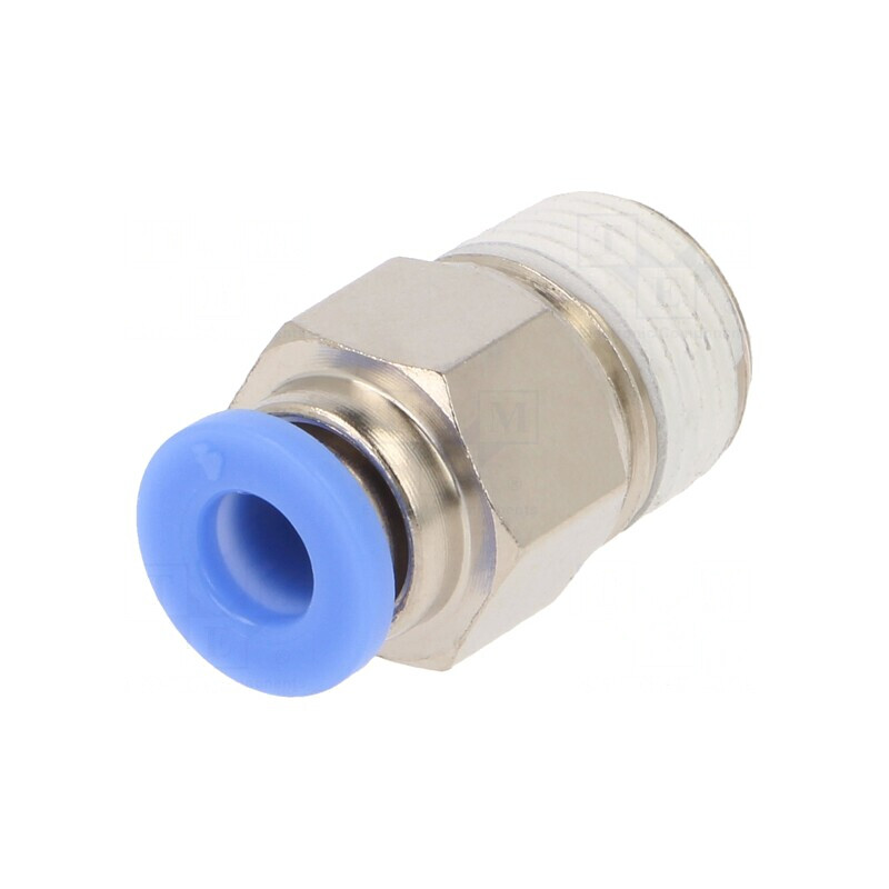 Racord Push-In Alamă Nichelată 0-10bar | Electronic-mag.ro | Componente Electronice