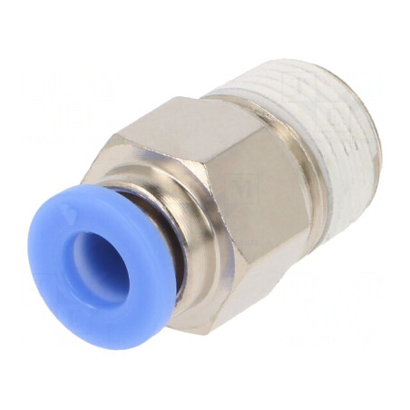 Racord Push-In Alamă Nichelată 0-10bar | Electronic-mag.ro | Componente Electronice