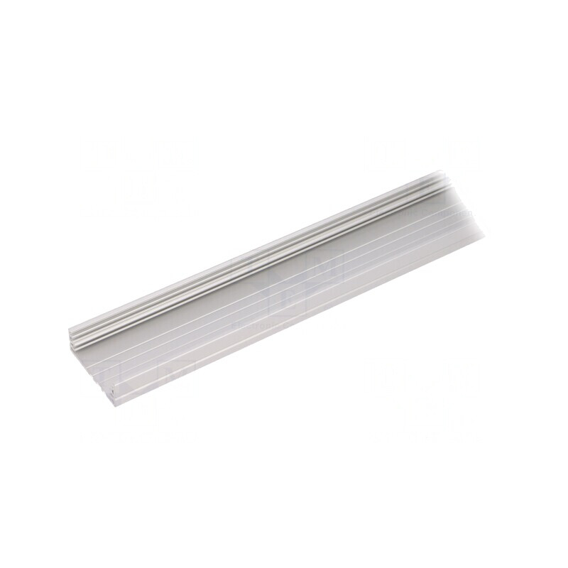 Profil Aluminiu Anodat pentru Module LED Naturale 1m WIDE24 | Electronic-mag.ro | Componente Electronice
