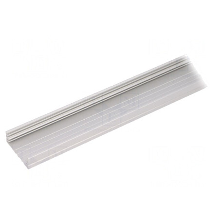 Profil Aluminiu Anodat pentru Module LED Naturale 1m WIDE24 | Electronic-mag.ro | Componente Electronice