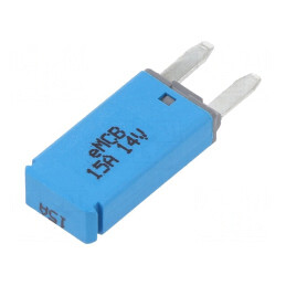 Siguranță Auto 15A 14VDC Mini 12,45mm | Electronic-mag.ro | Componente Electronice