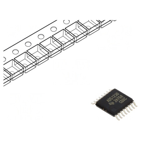 Convertor A/D 20bit 80sps 2.7-5.3V TSSOP16 | Electronic-mag.ro | Componente Electronice