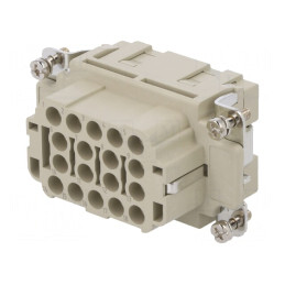 Conector HDC cu Inserturi de Contact Mamă 16A | Electronic-mag.ro | Componente Electronice