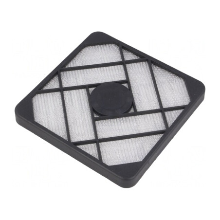 Protecție Plastic cu Filtru și Ecran EMI 120x120mm cu Șuruburi | Electronic-mag.ro | Componente Electronice