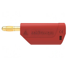 Mufă Banană 4mm Roșie 32A | Electronic-mag.ro | Componente Electronice