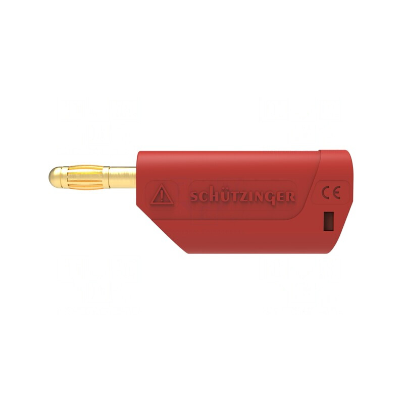 Mufă Banană 4mm Roșie 32A | Electronic-mag.ro | Componente Electronice