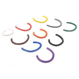 Markere Marcaj PVC PA-1 2,5-5mm | Electronic-mag.ro | Componente Electronice