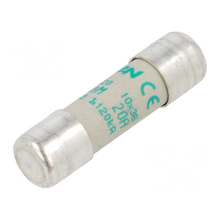 Siguranță ceramică 20A 400VAC 10x38mm | Electronic-mag.ro | Componente Electronice