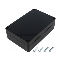 Carcasă Universală 90x135x40mm cu Bucșă din Alamă | Electronic-mag.ro | Componente Electronice