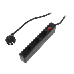 Prelungitor 3 Prize 250V 7.5A 1.5m | Electronic-mag.ro | Componente Electronice