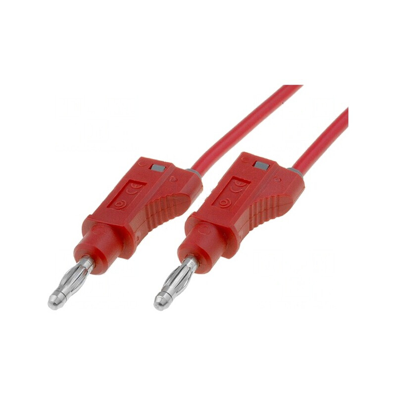 Cablu de măsurare 20A mufe banană 4 mm | Electronic-mag.ro | Componente Electronice