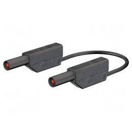 Cablu de măsurare 4 mm mufă banană 19A | Electronic-mag.ro | Componente Electronice