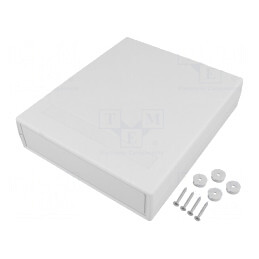 Carcasă ABS gri cu panou 150x178x40 mm | Electronic-mag.ro | Componente Electronice