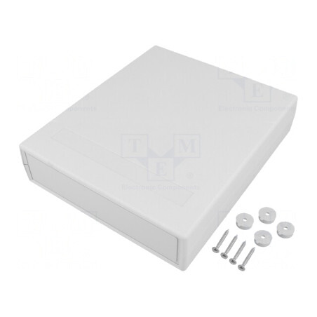 Carcasă ABS gri cu panou 150x178x40 mm | Electronic-mag.ro | Componente Electronice