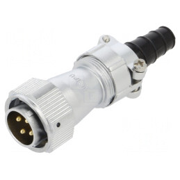 Mufă WY20 tată 4 PIN IP65 25A 500V | Electronic-mag.ro | Componente Electronice