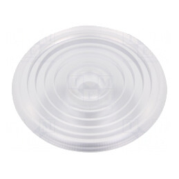 Lentilă LED Rotundă Plexiglass Transparentă 23.6mm