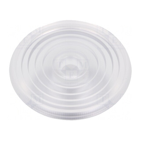Lentilă LED Rotundă Plexiglass Transparentă 23.6mm | Electronic-mag.ro | Componente Electronice
