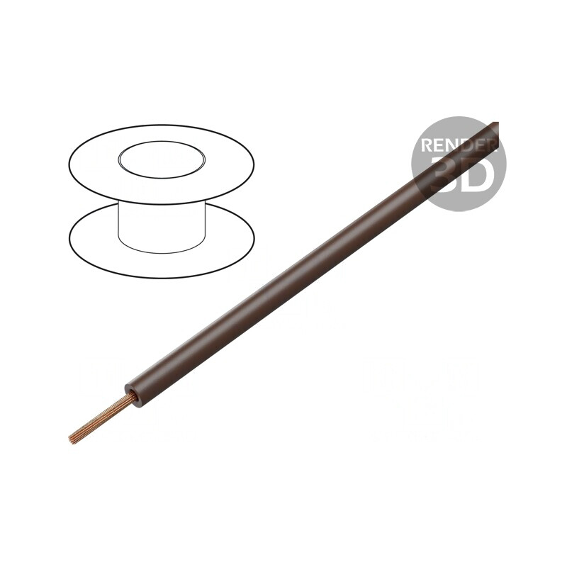 Cablu Electric Litat 10mm2 PVC Maro 450V/750V | Electronic-mag.ro | Componente Electronice Cablu Electric Litat 10mm2 PVC Maro 450V/750V | Electronic-mag.ro | Componente Electronice