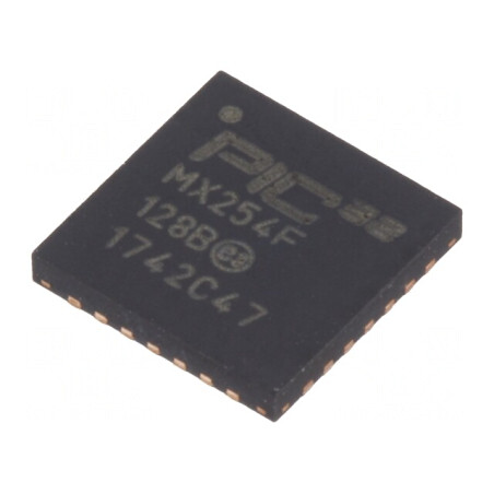 Microcontroler PIC32 128kB 2,3-3,6V SMD QFN-28 | Electronic-mag.ro | Componente Electronice